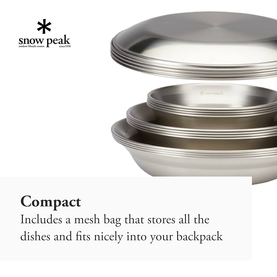 Amazon.co.jp: Snow Peak(スノーピーク) Lサイズ 食器